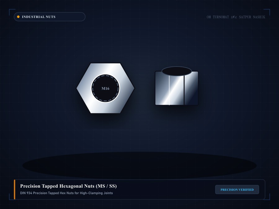 Precision Tapped Hexagonal Nuts (MS / SS)